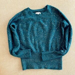 Lauren Conrad holiday sweater teal